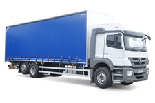 Car Hire Weymouth - 26 Tonne Curtain Side Truck - Truck hire Weymouth