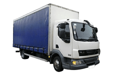 Car Hire Weymouth - 7.5 Tonne Curtain Side Truck - Truck hire Weymouth